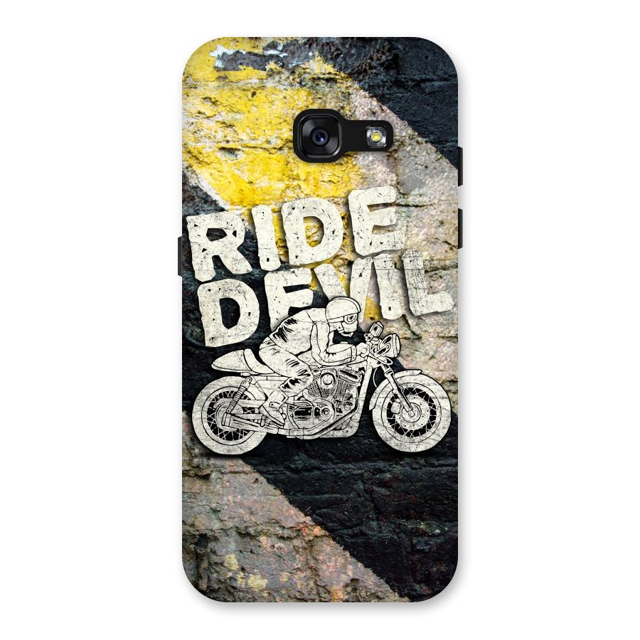Ride Devil Back Case for Galaxy A3 (2017)