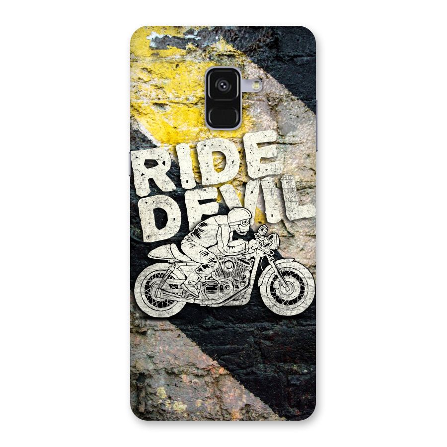 Ride Devil Back Case for Galaxy A8 Plus