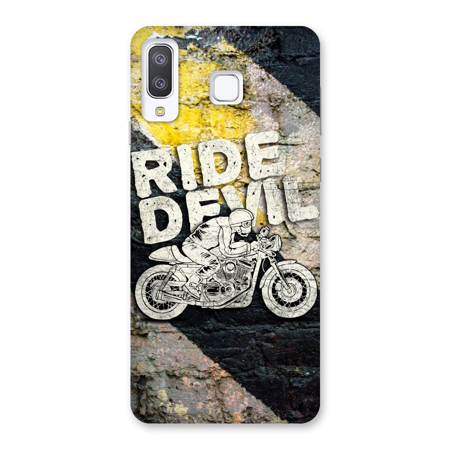 Ride Devil Back Case for Galaxy A8 Star