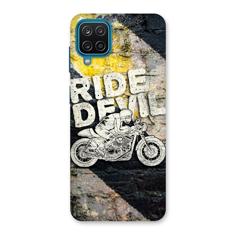 Ride Devil Back Case for Galaxy F12
