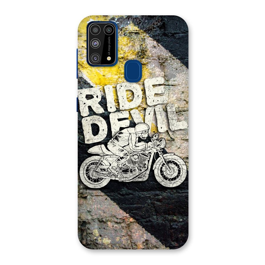 Ride Devil Back Case for Galaxy F41