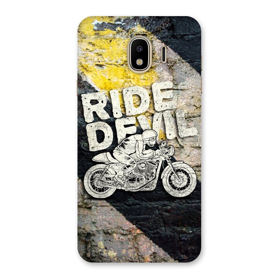 Ride Devil Back Case for Galaxy J4