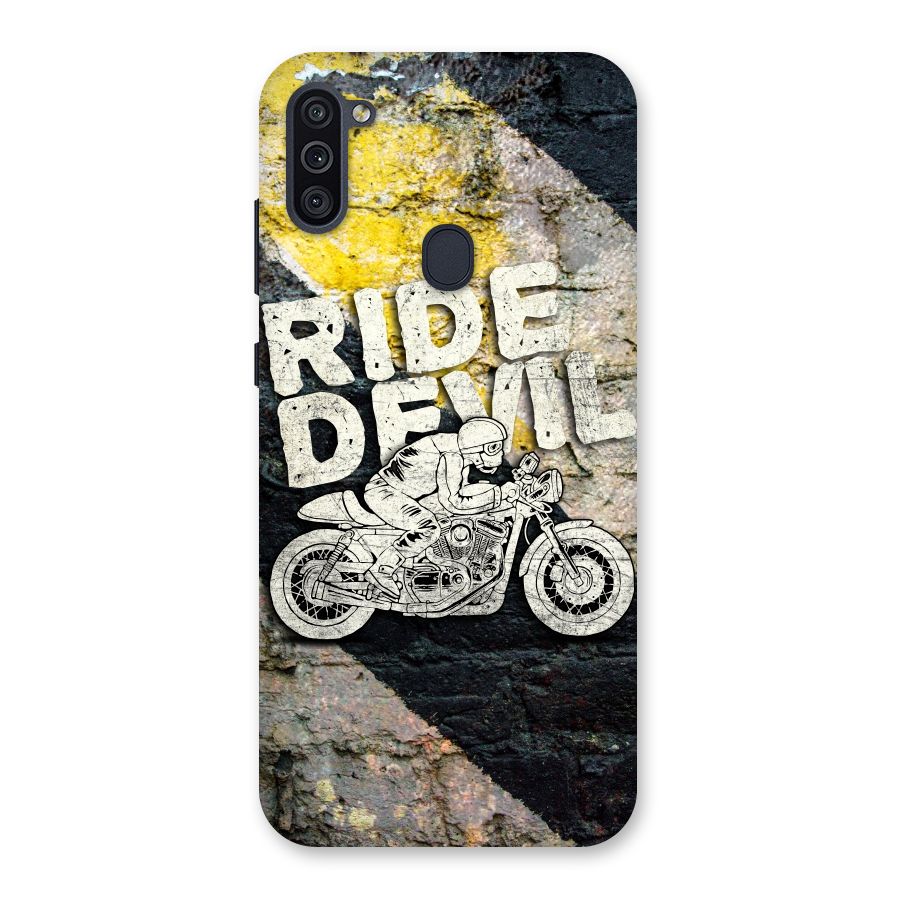 Ride Devil Back Case for Galaxy M11