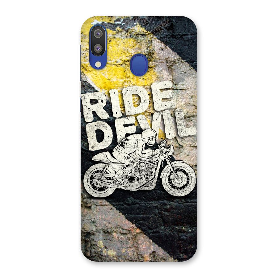 Ride Devil Back Case for Galaxy M20
