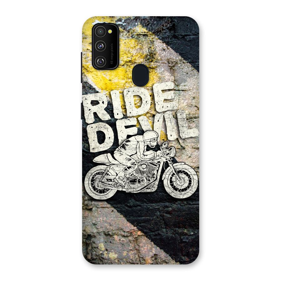 Ride Devil Back Case for Galaxy M30s