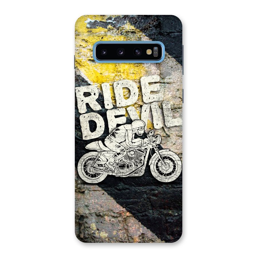 Ride Devil Back Case for Galaxy S10