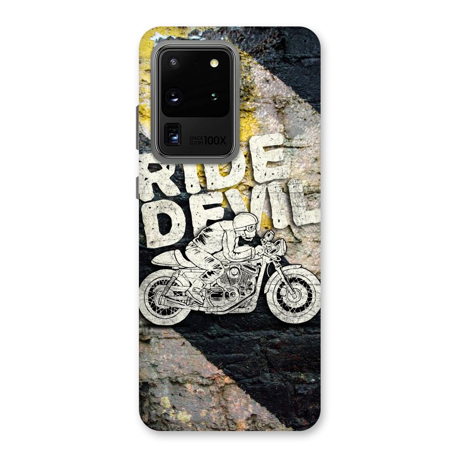 Ride Devil Back Case for Galaxy S20 Ultra