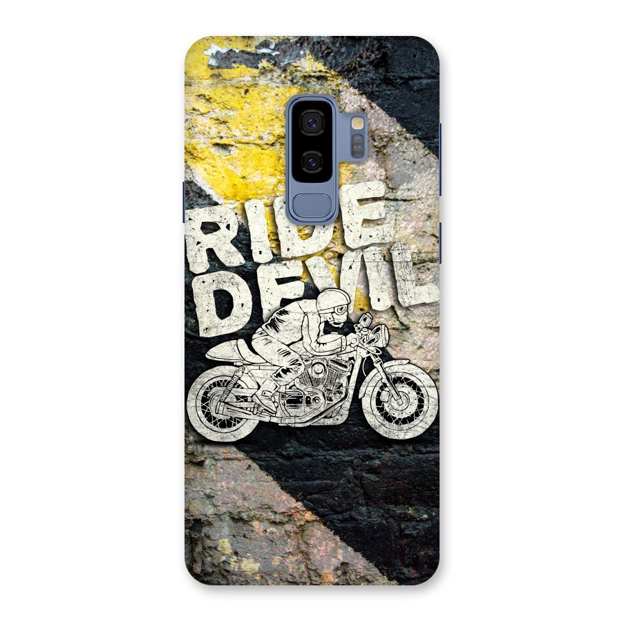 Ride Devil Back Case for Galaxy S9 Plus