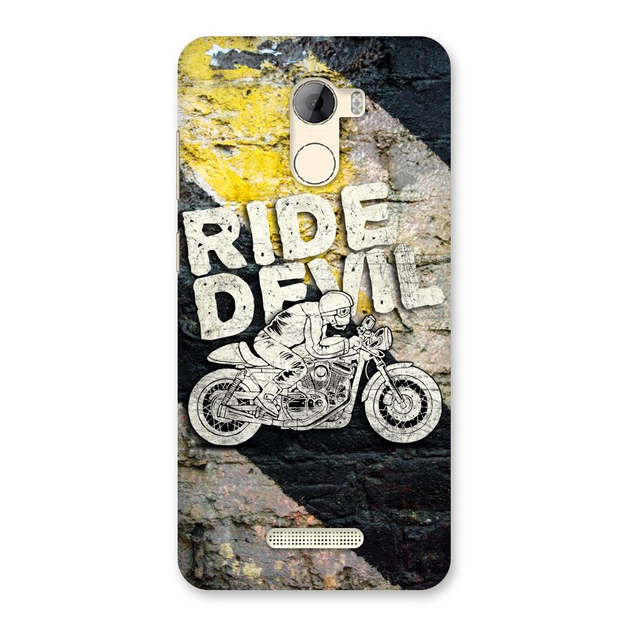 Ride Devil Back Case for Gionee A1 LIte