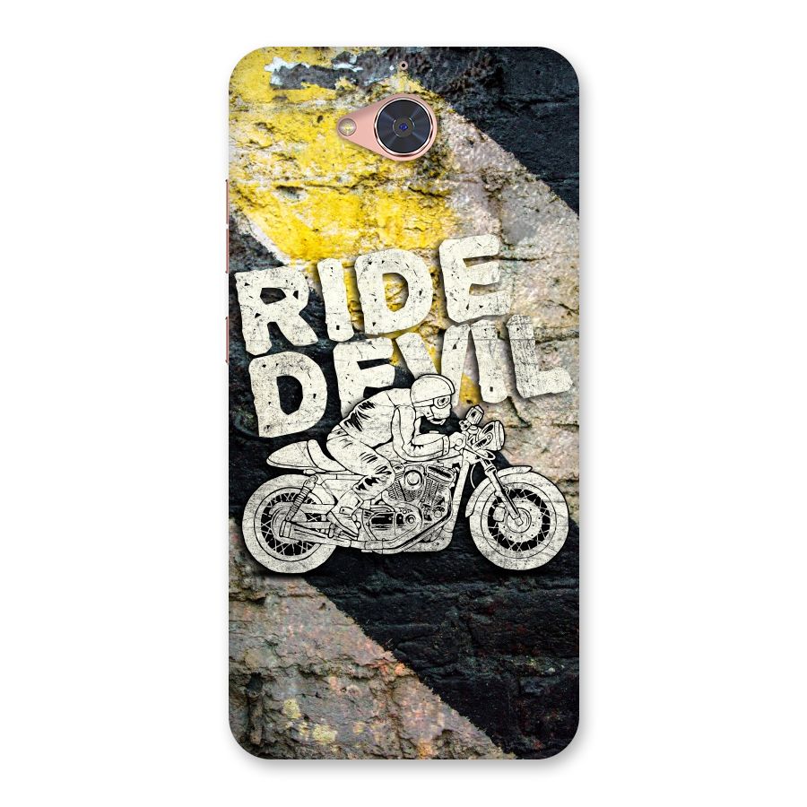 Ride Devil Back Case for Gionee S6 Pro