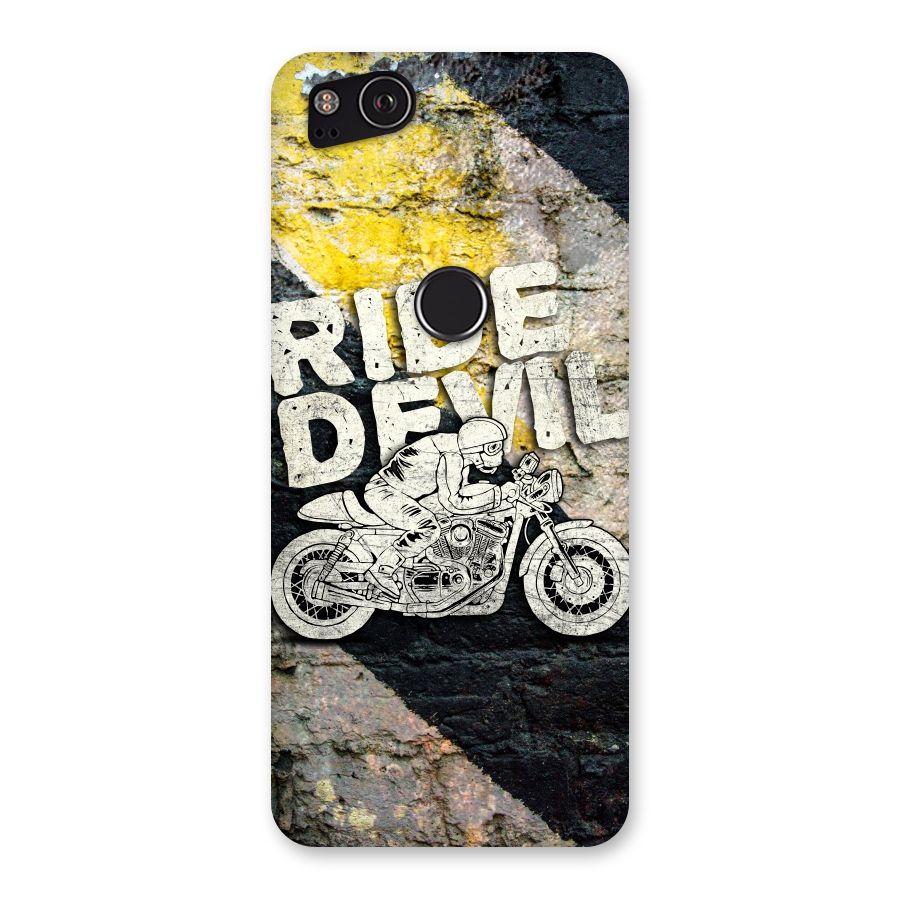 Ride Devil Back Case for Google Pixel 2