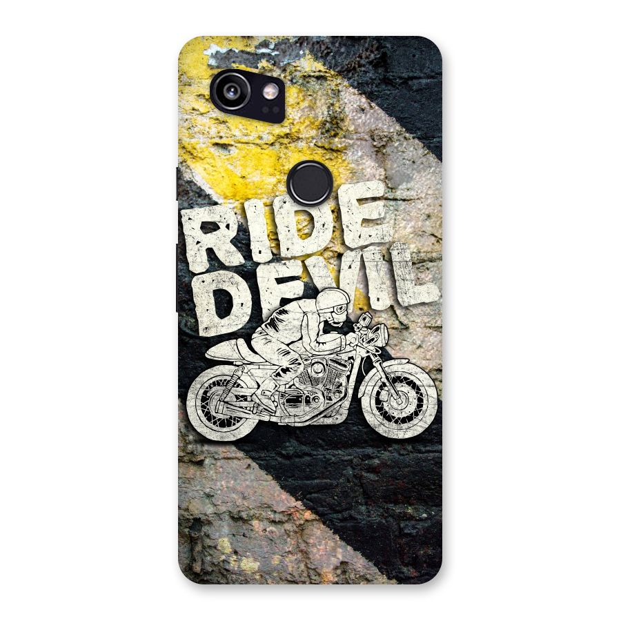 Ride Devil Back Case for Google Pixel 2 XL