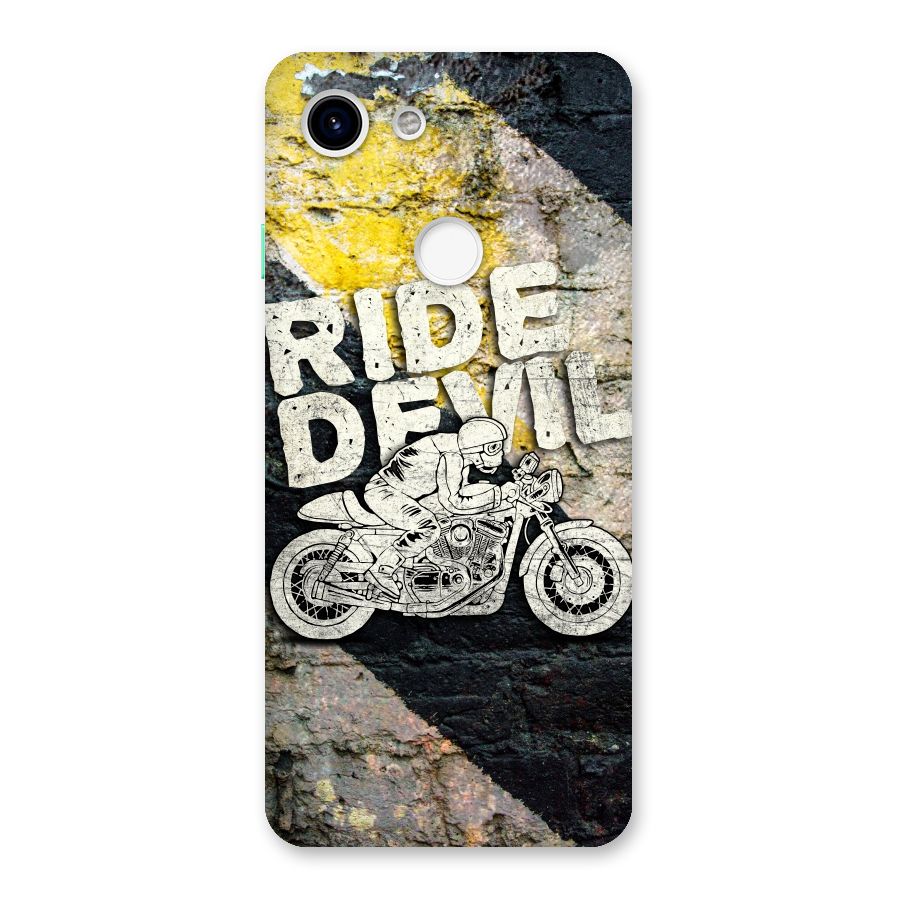 Ride Devil Back Case for Google Pixel 3