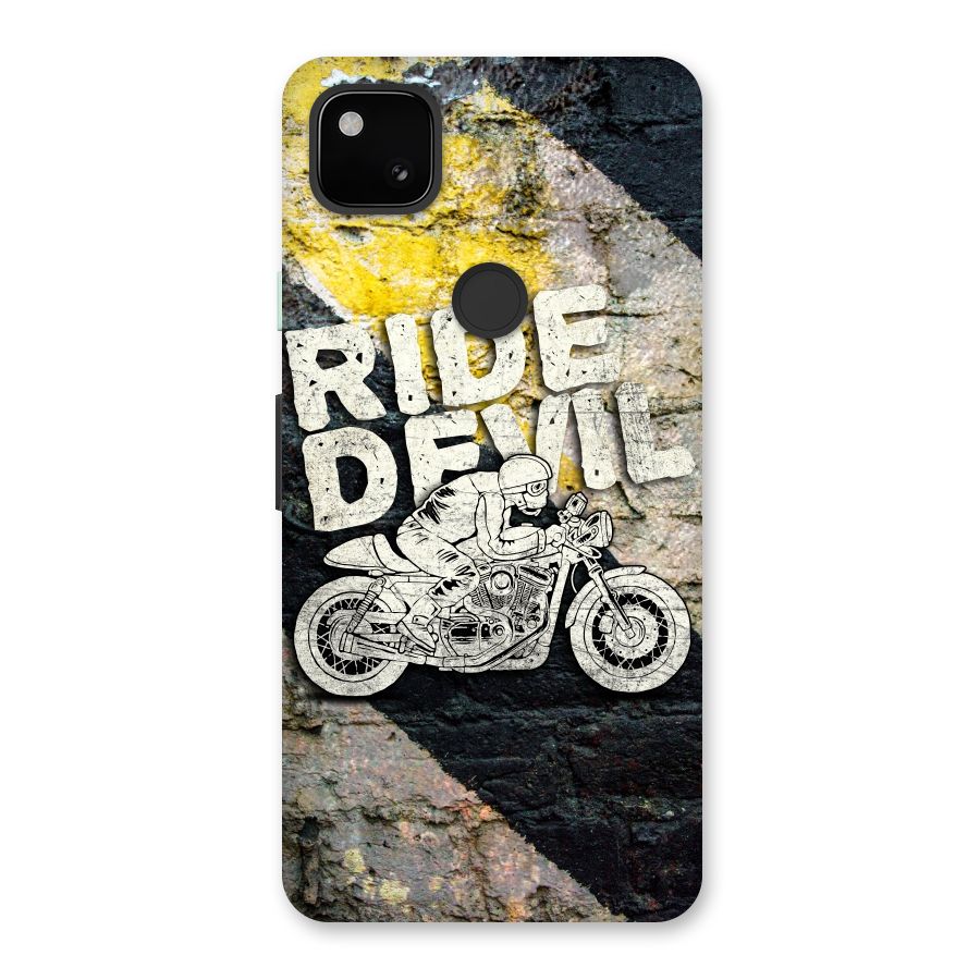 Ride Devil Back Case for Google Pixel 4a