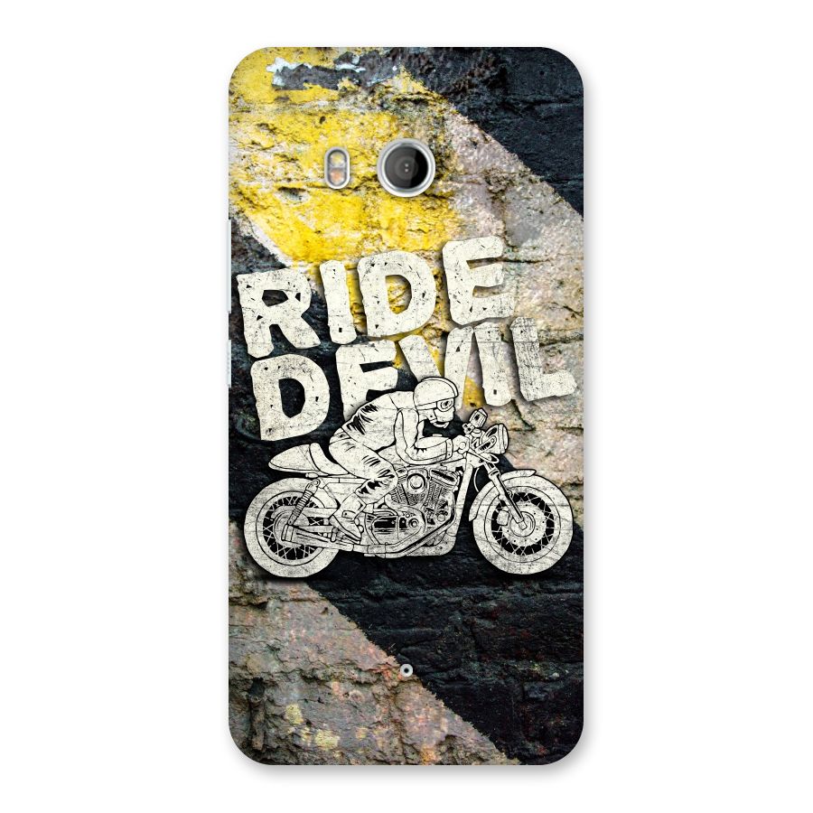 Ride Devil Back Case for HTC U11