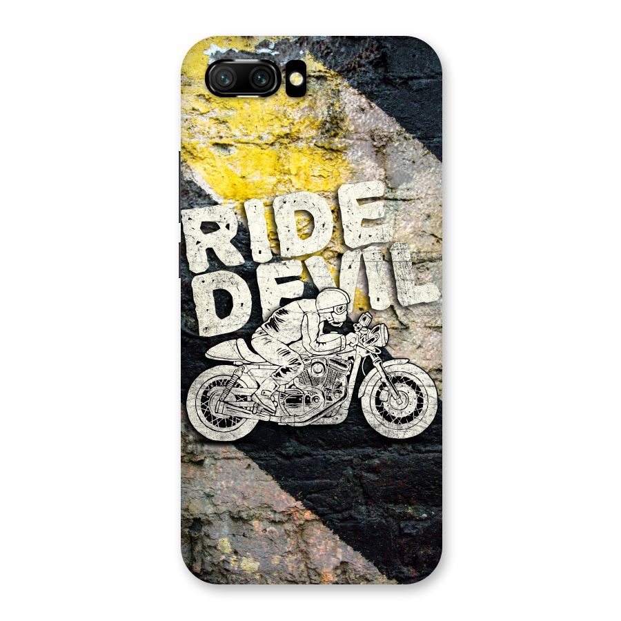 Ride Devil Back Case for Honor 10
