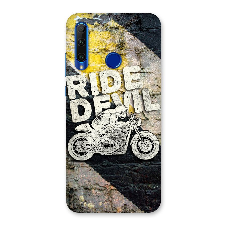 Ride Devil Back Case for Honor 20i