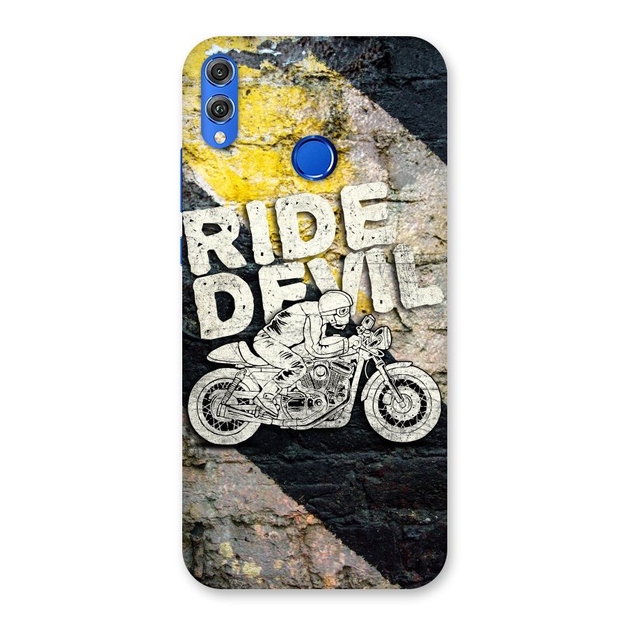 Ride Devil Back Case for Honor 8X