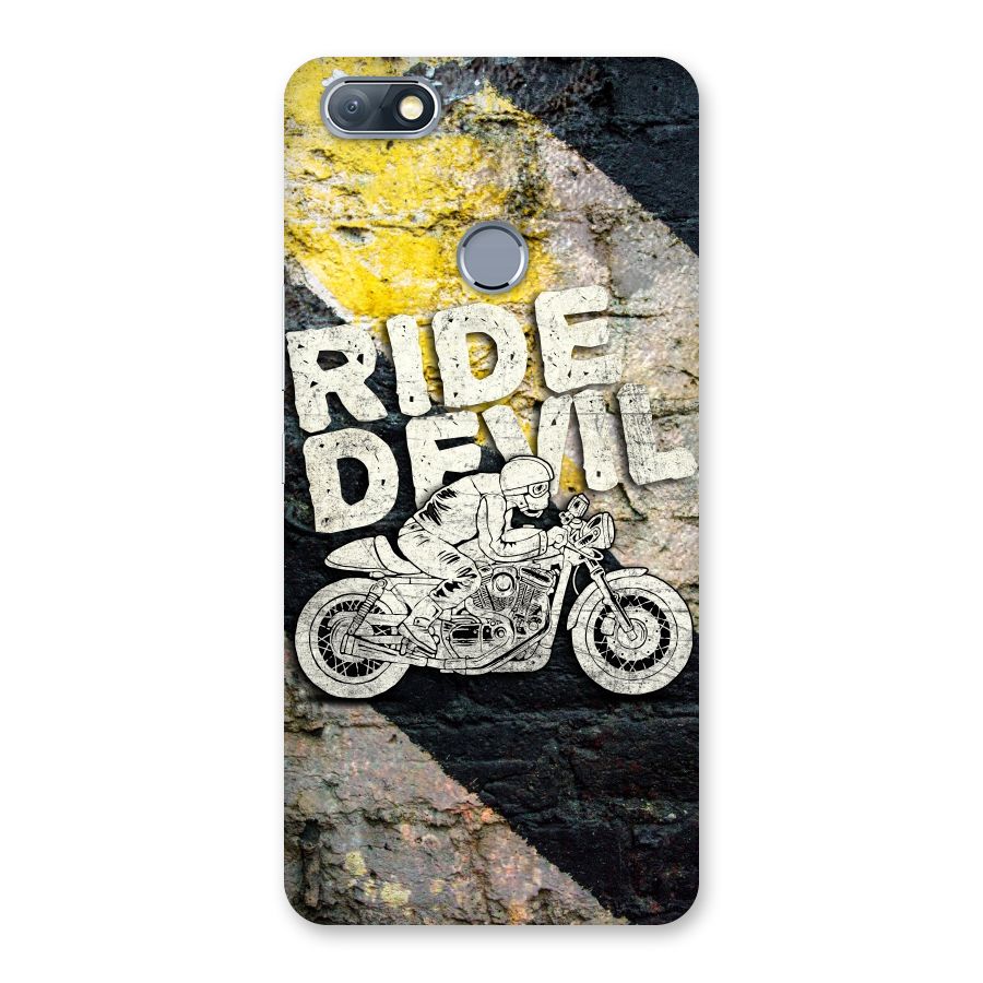 Ride Devil Back Case for Infinix Note 5