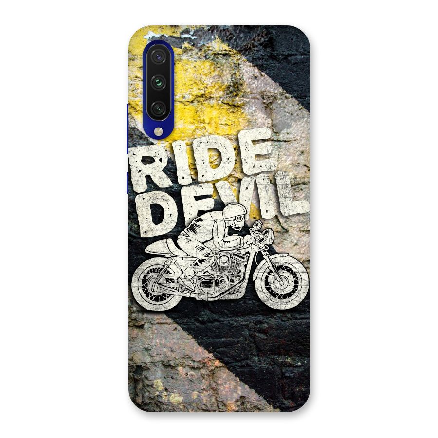 Ride Devil Back Case for Mi A3