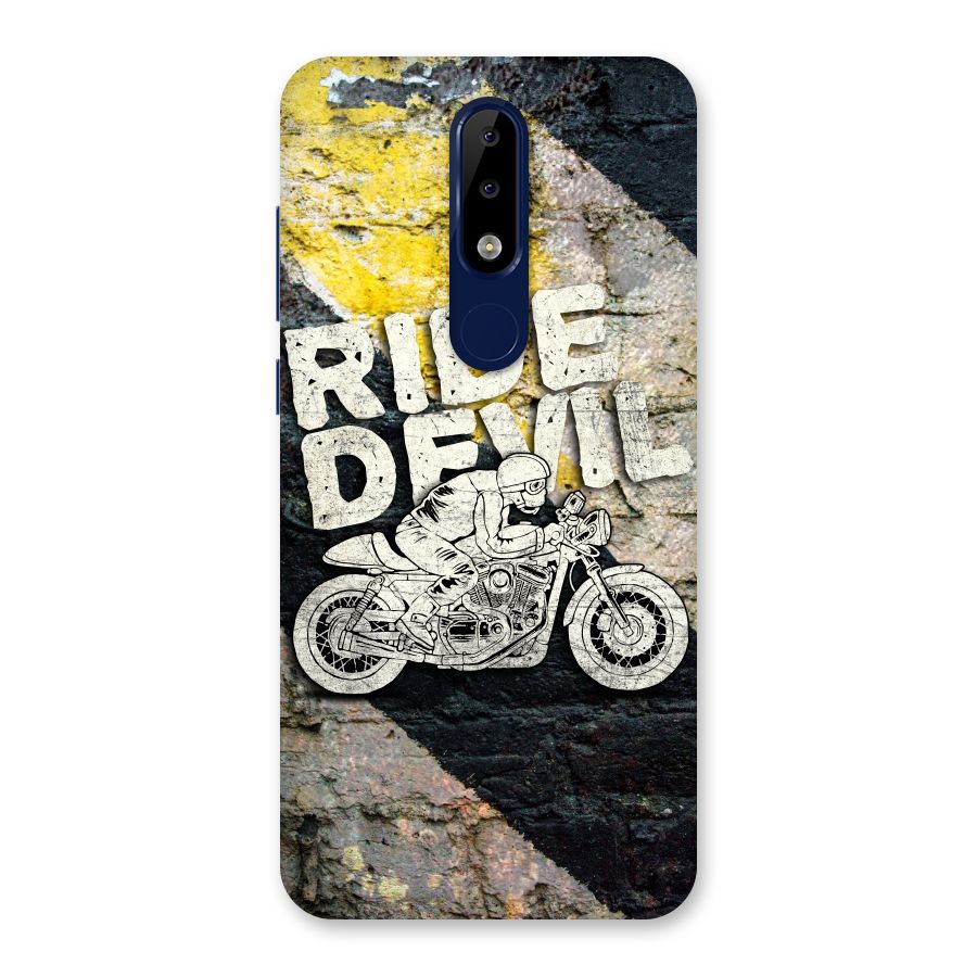 Ride Devil Back Case for Nokia 5.1 Plus