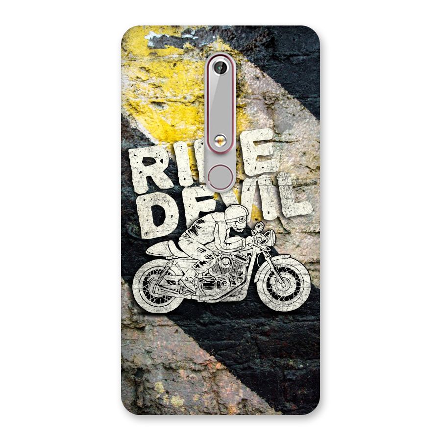Ride Devil Back Case for Nokia 6.1