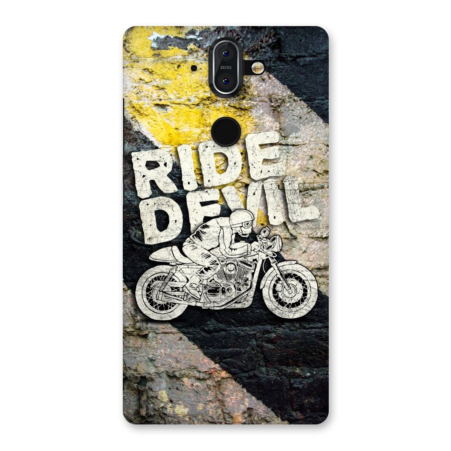 Ride Devil Back Case for Nokia 8 Sirocco
