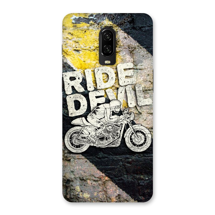 Ride Devil Back Case for OnePlus 6T