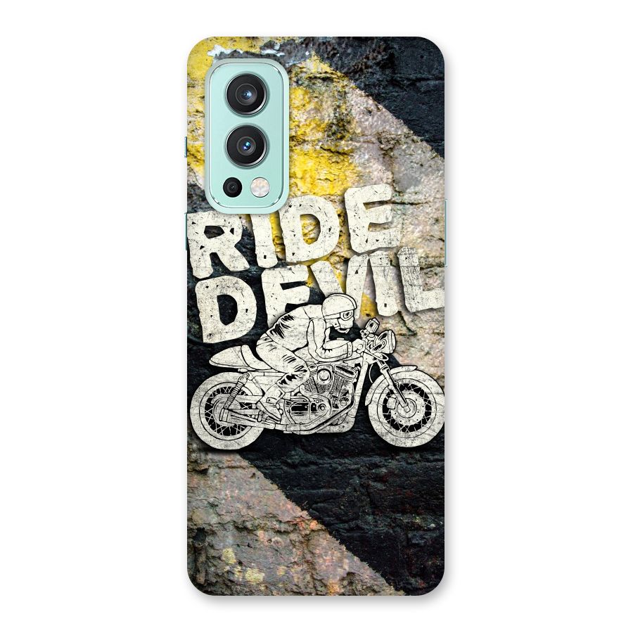 Ride Devil Back Case for OnePlus Nord 2 5G