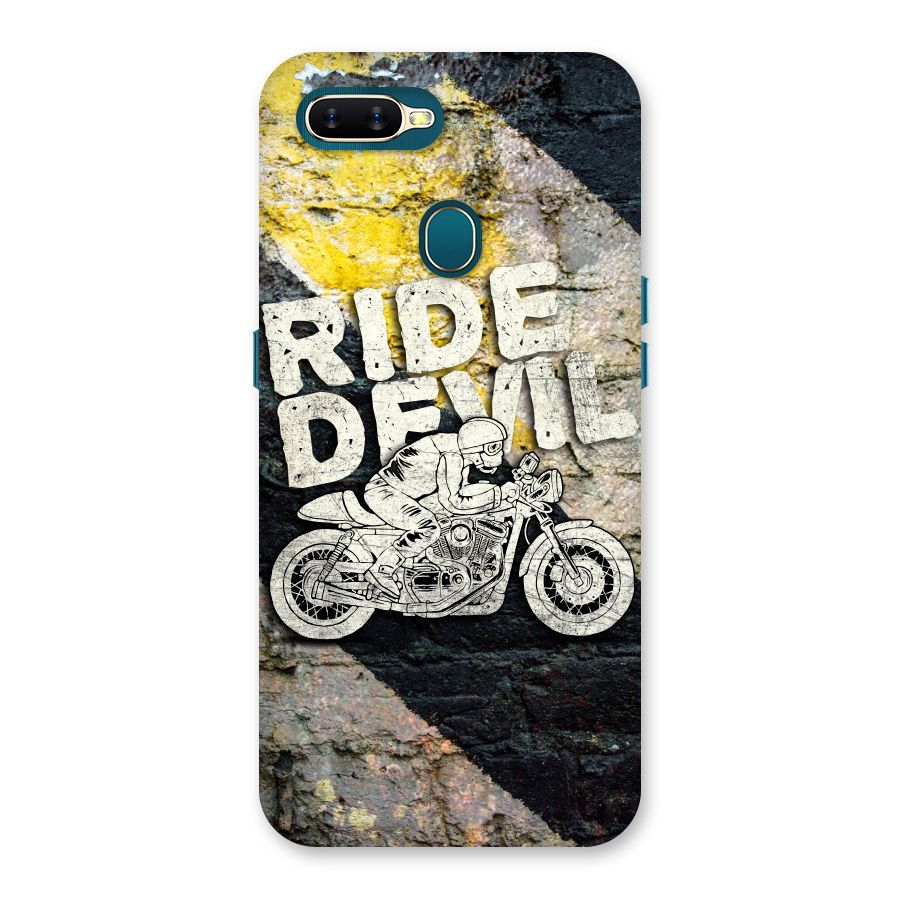 Ride Devil Back Case for Oppo A11k