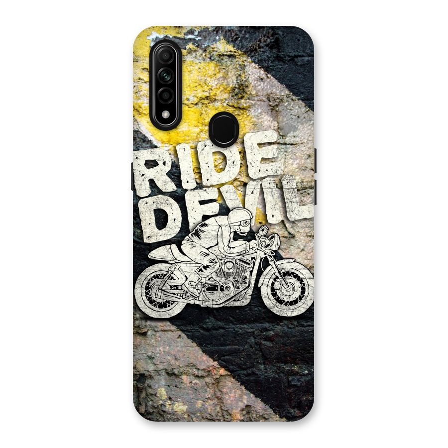 Ride Devil Back Case for Oppo A31