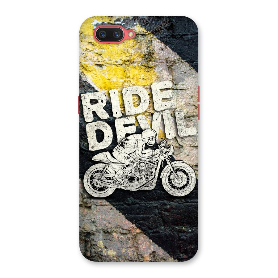 Ride Devil Back Case for Oppo A3s