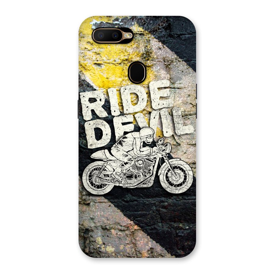 Ride Devil Back Case for Oppo A5s