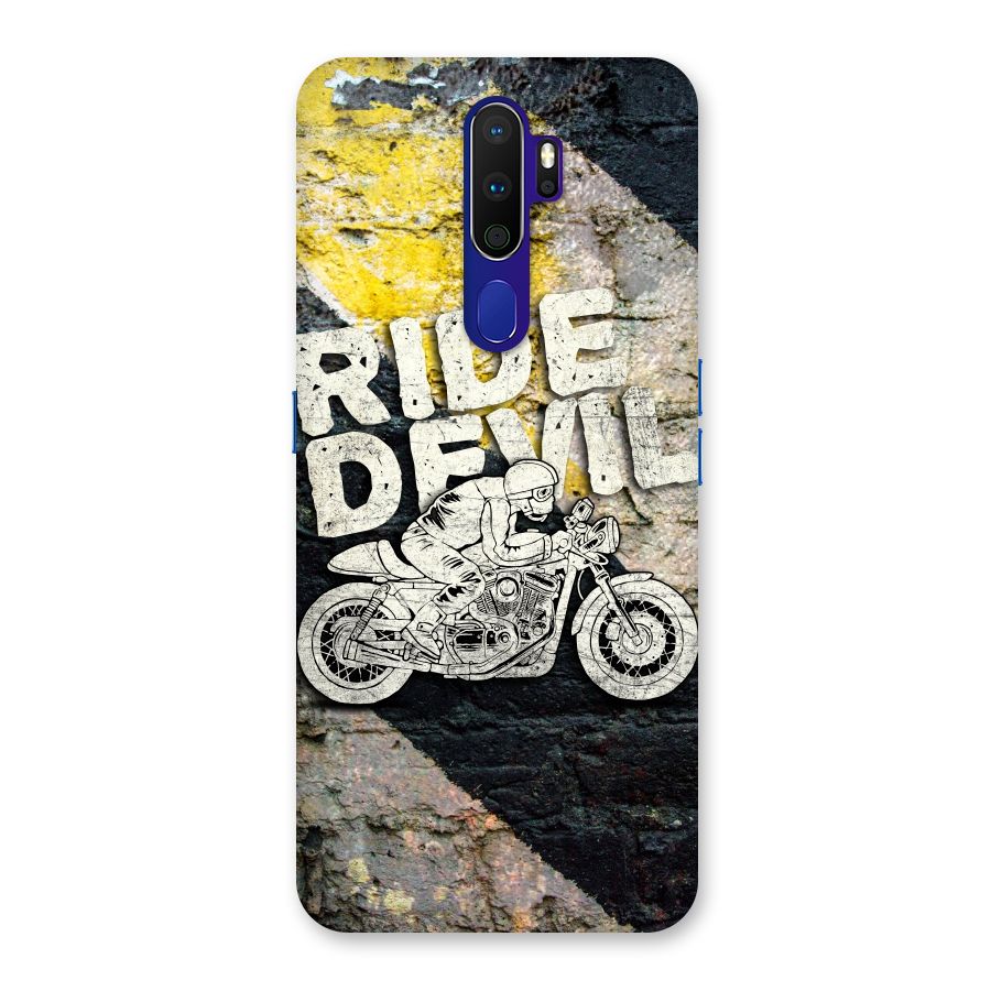 Ride Devil Back Case for Oppo A9 (2020)