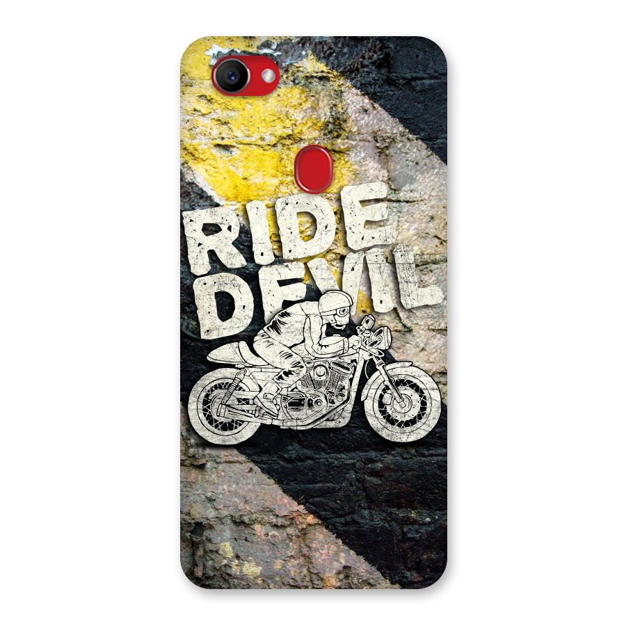 Ride Devil Back Case for Oppo F7