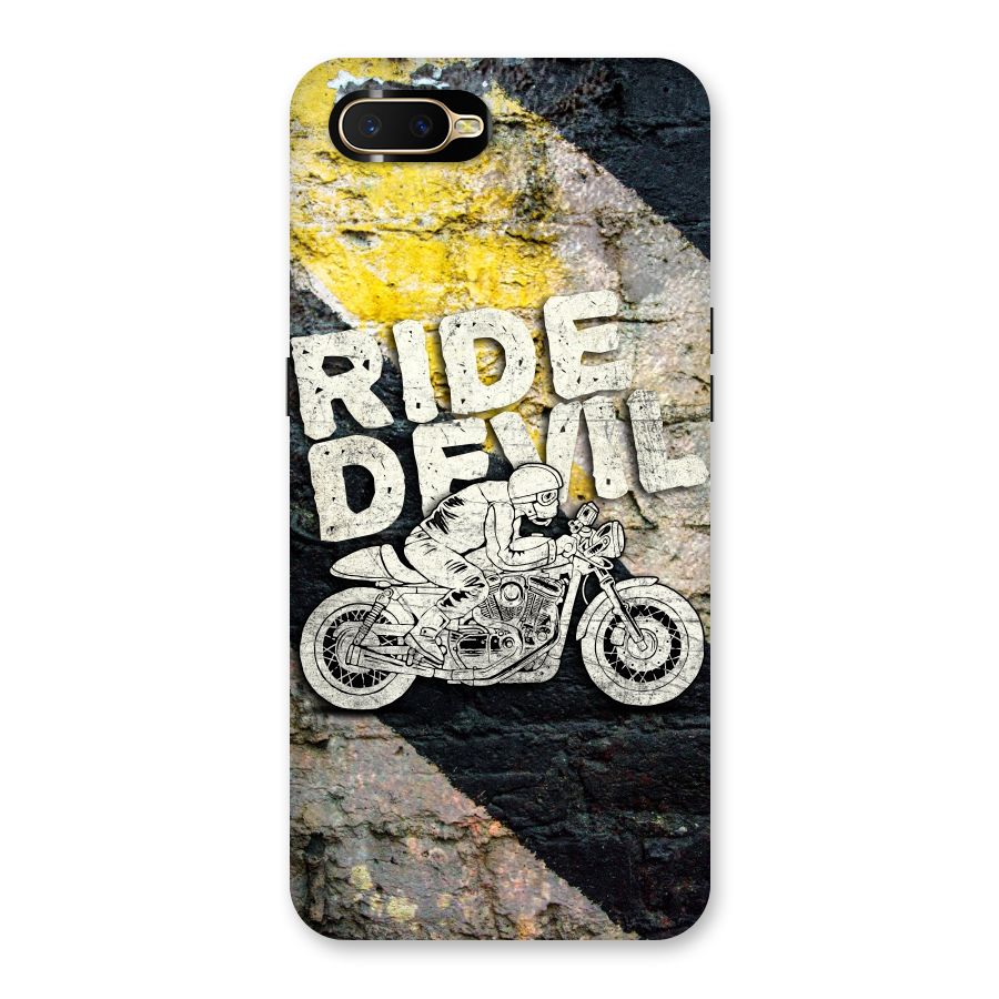 Ride Devil Back Case for Oppo K1