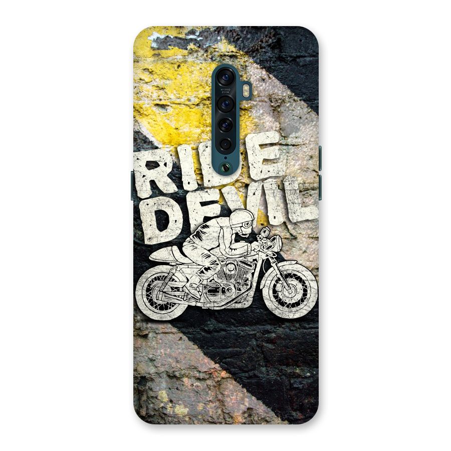Ride Devil Back Case for Oppo Reno2