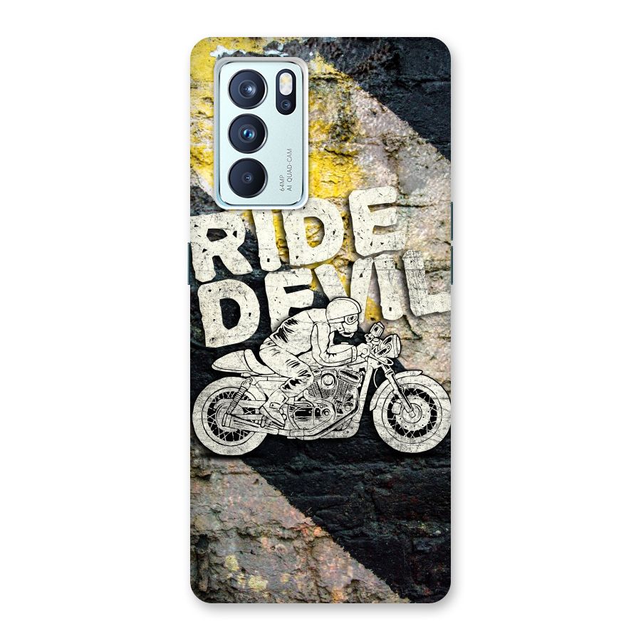 Ride Devil Back Case for Oppo Reno6 Pro 5G