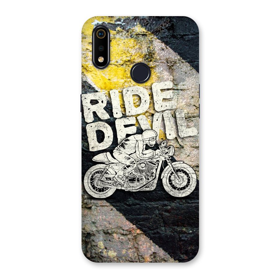 Ride Devil Back Case for Realme 3i