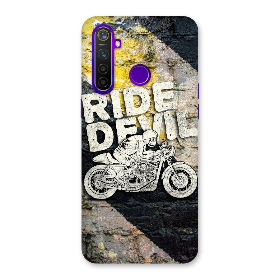 Ride Devil Back Case for Realme 5 Pro
