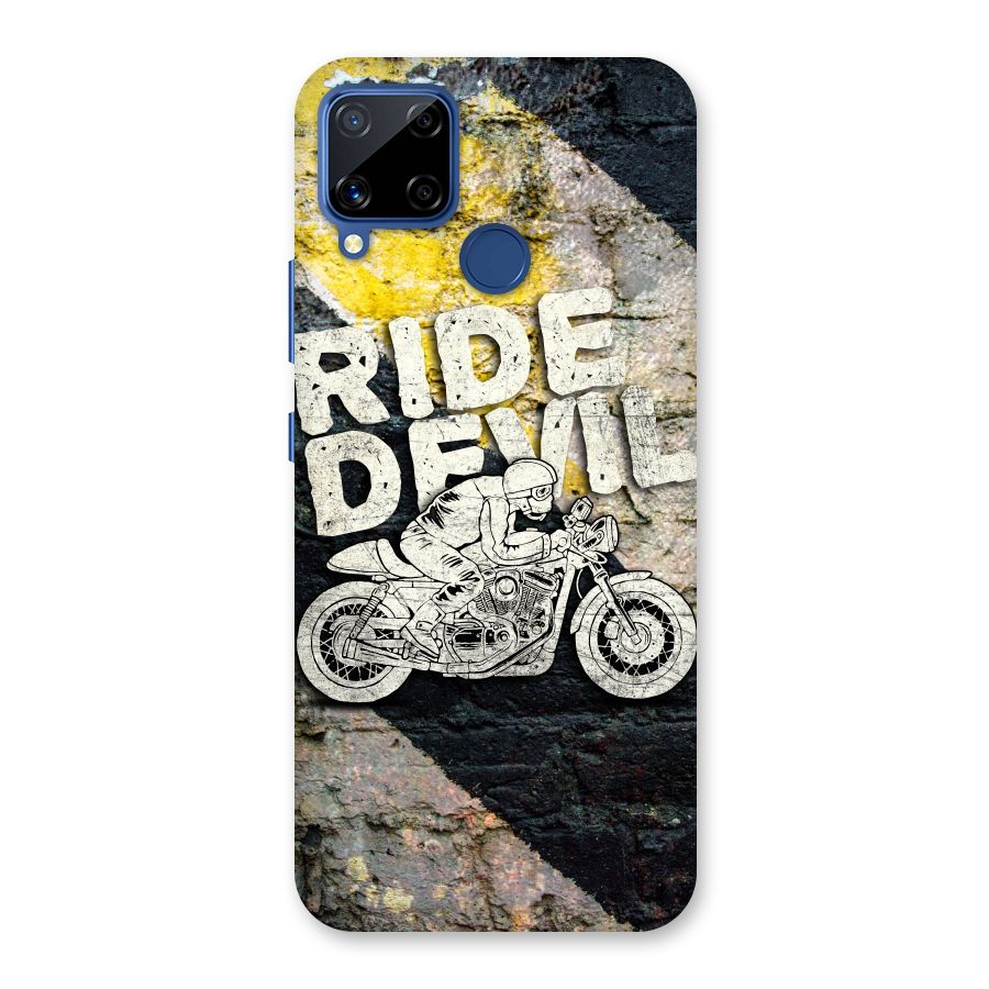 Ride Devil Back Case for Realme C15