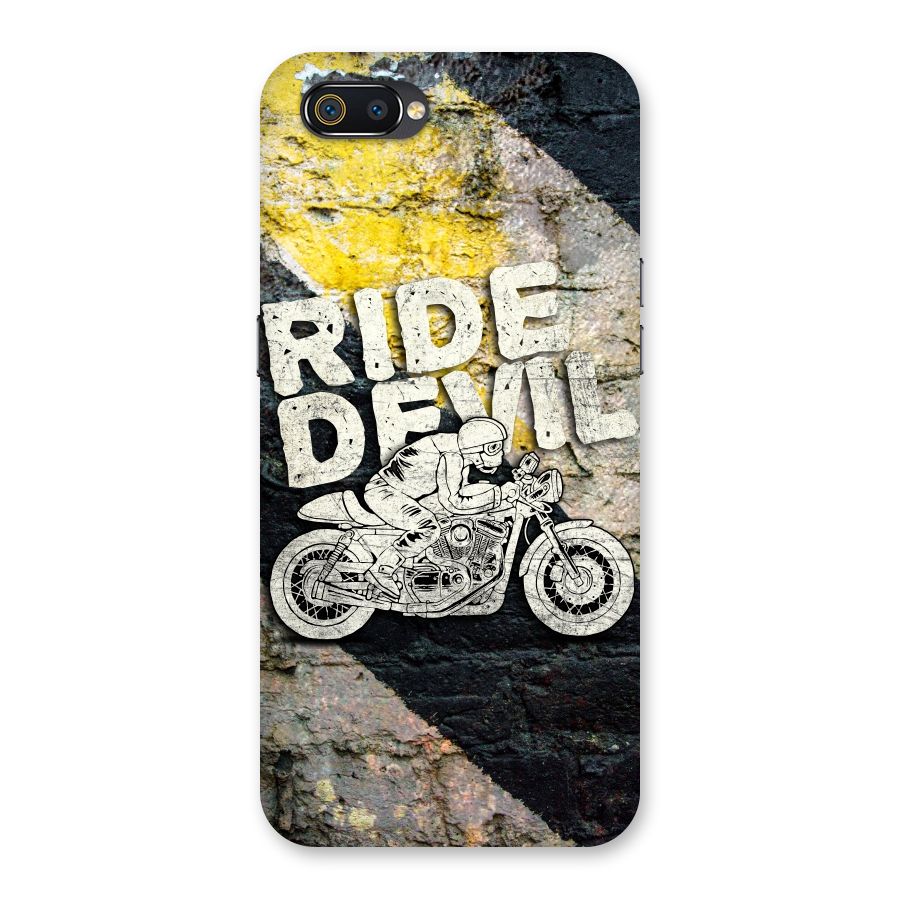 Ride Devil Back Case for Realme C2