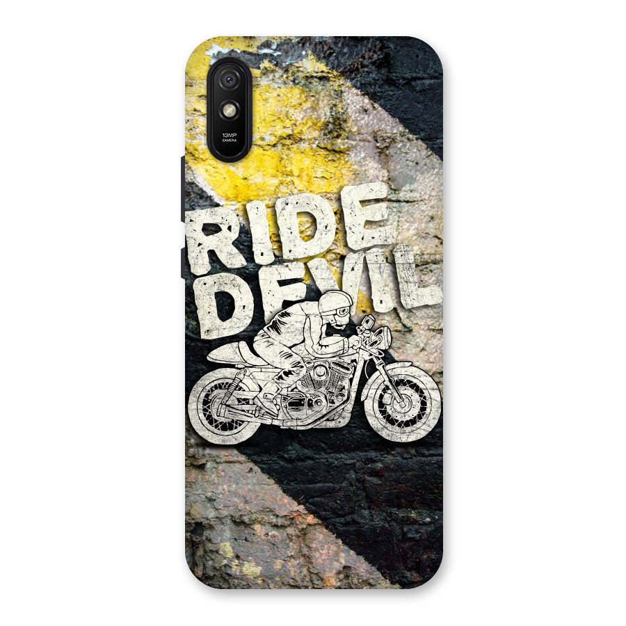Ride Devil Back Case for Redmi 9i