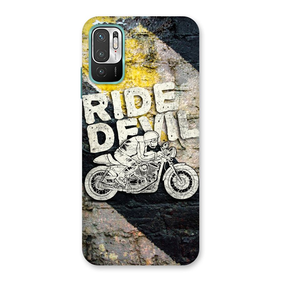 Ride Devil Back Case for Redmi Note 10T 5G