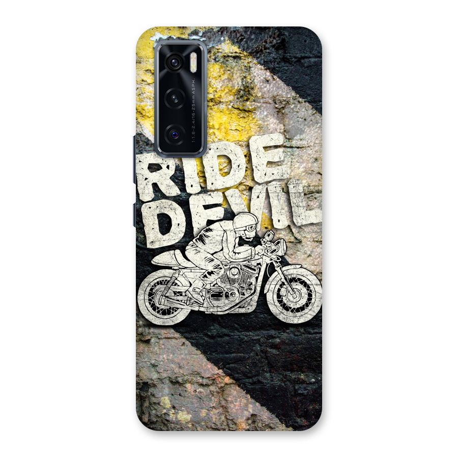 Ride Devil Back Case for Vivo V20 SE