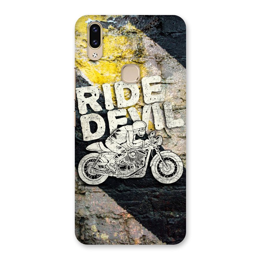 Ride Devil Back Case for Vivo V9 Youth