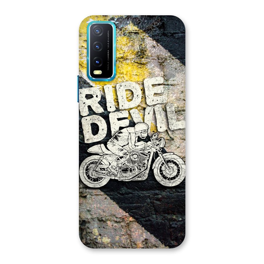 Ride Devil Back Case for Vivo Y20