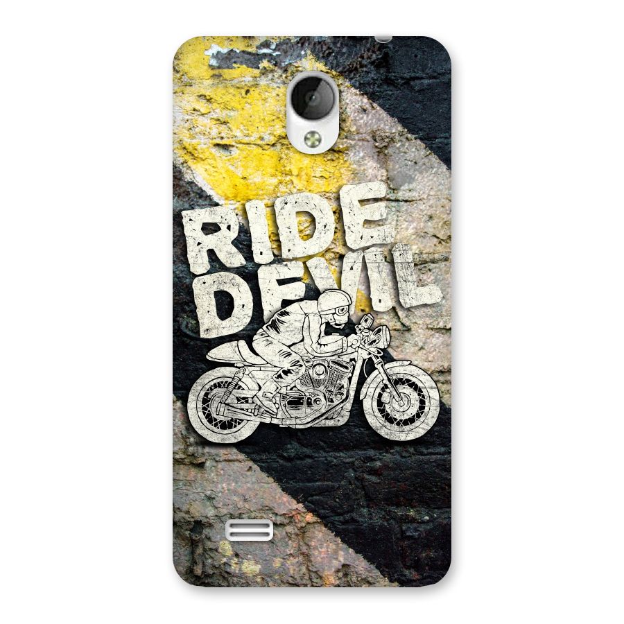 Ride Devil Back Case for Vivo Y21