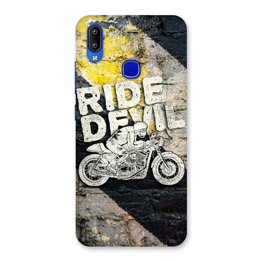Ride Devil Back Case for Vivo Y91