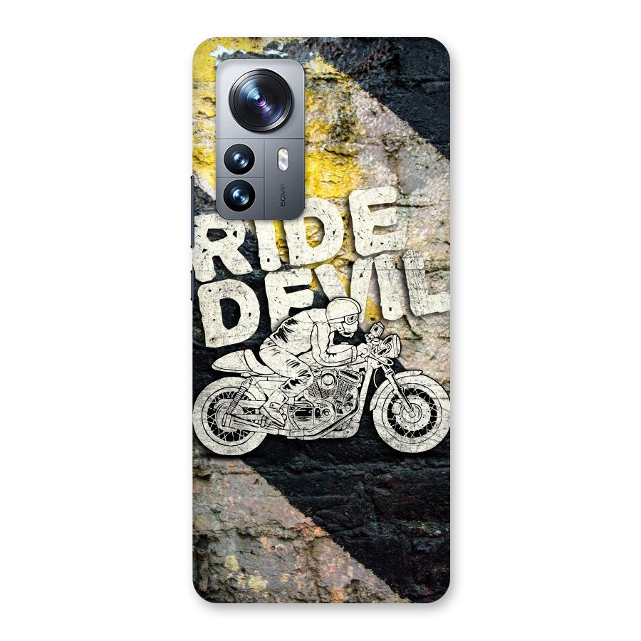 Ride Devil Back Case for Xiaomi 12 Pro